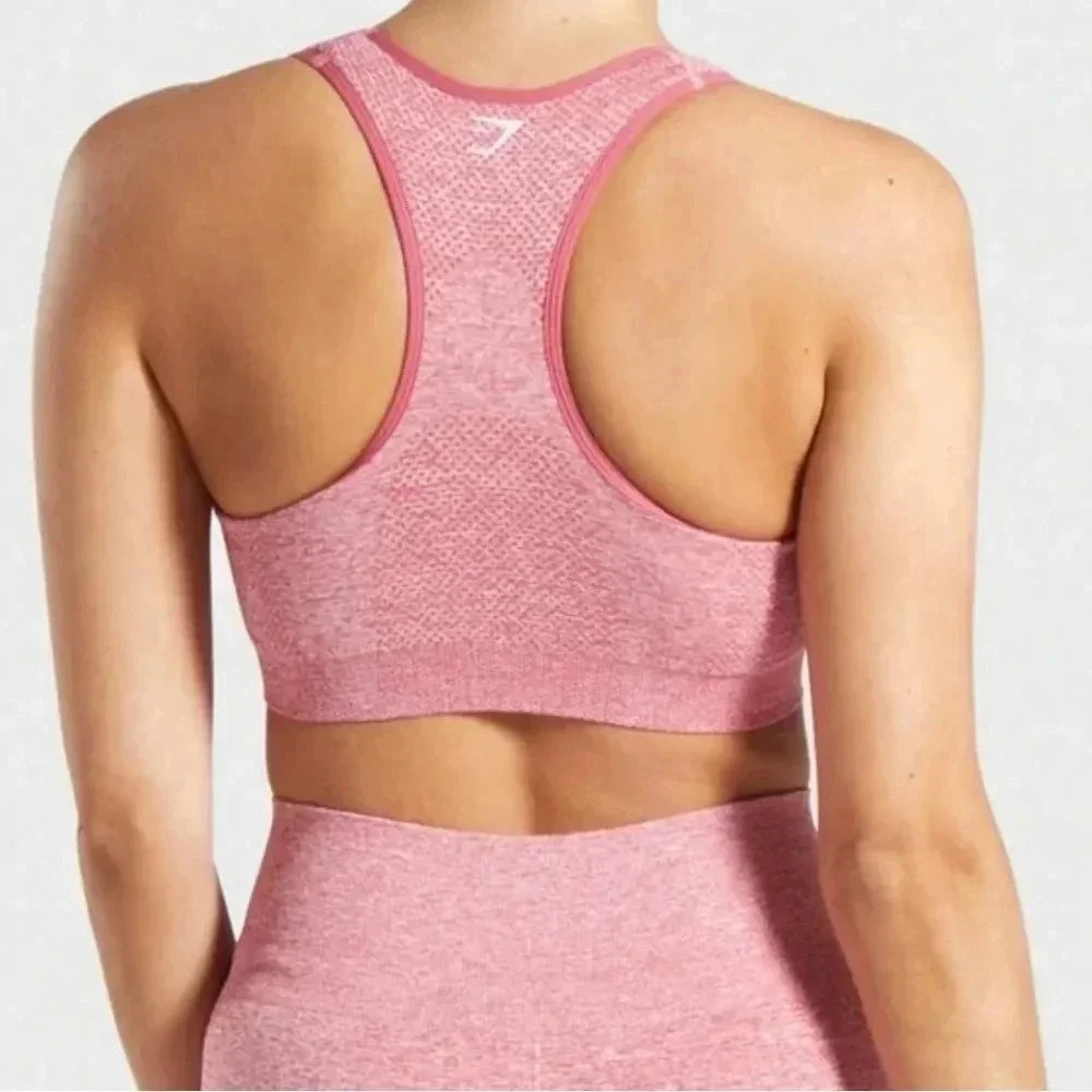 Gymshark coral Women's Vital Seamless Sports Bra Size small - Picture 8 of 8